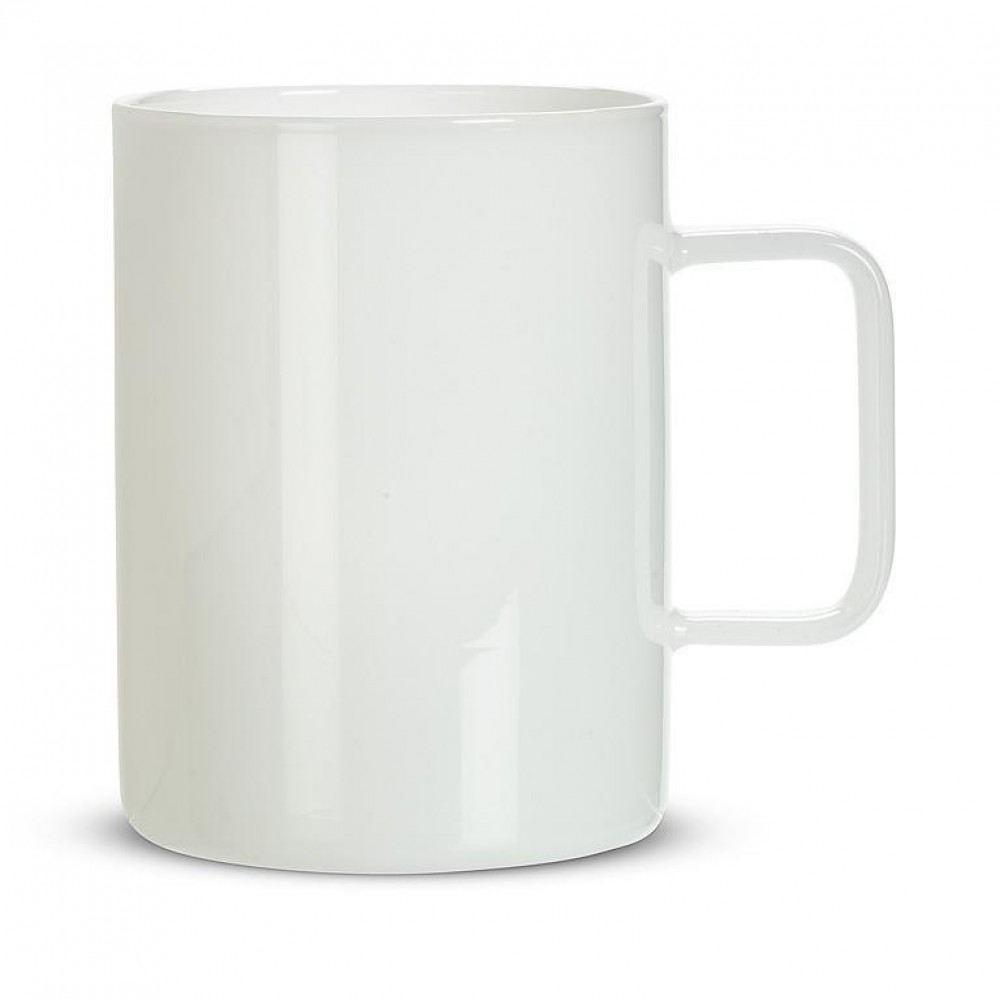 Picture of MDR Trading AB-27-VIDRIO-129-WHT-Q01 16 oz Straight Sided Modern Mug, White