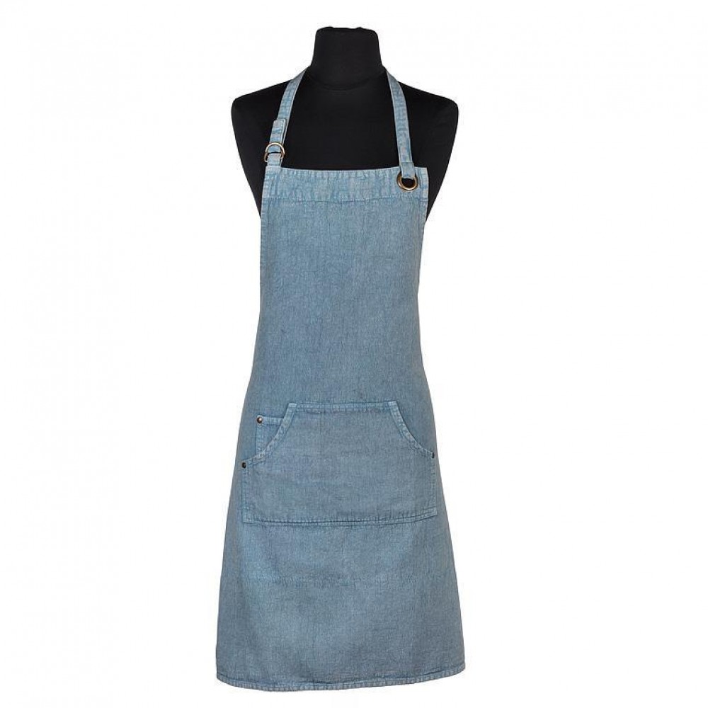 Picture of MDR Trading AB-95-MARTHA-31-BLU 31 in. All Purpose with Pocket Apron, Blue