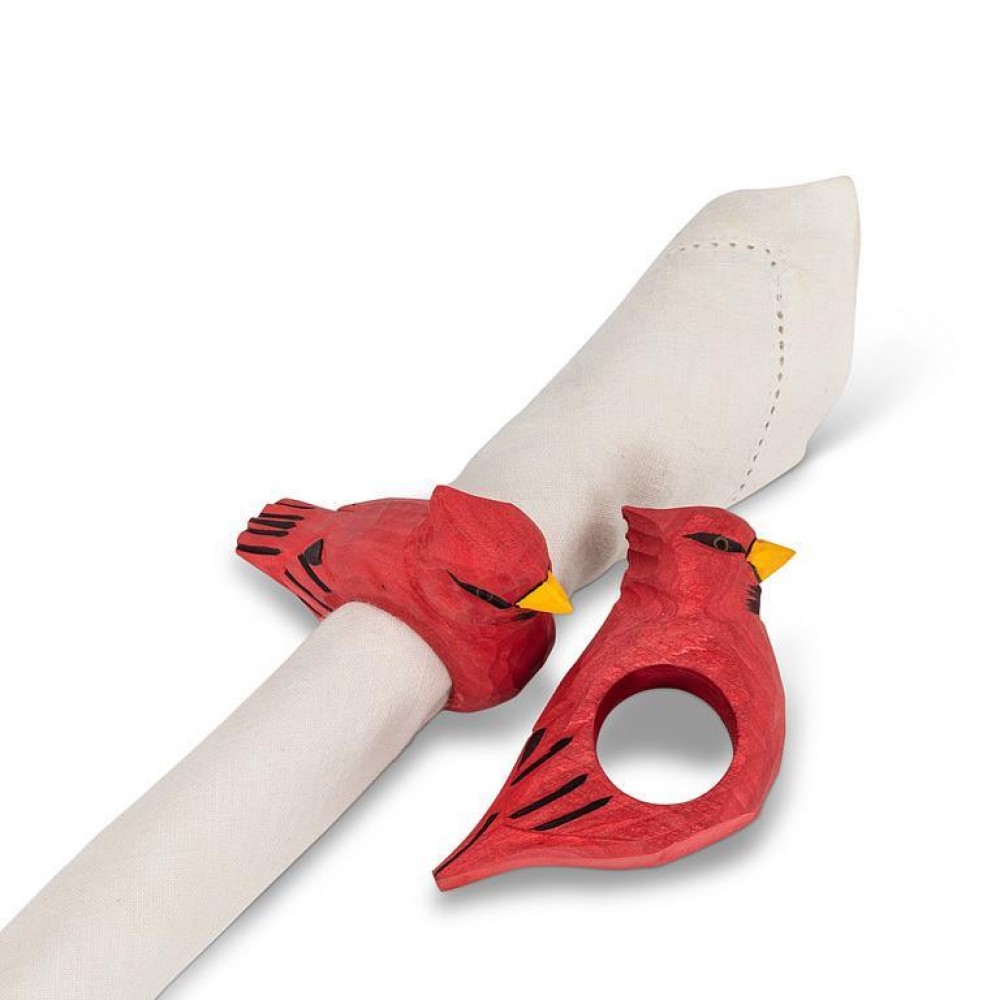 Picture of MDR Trading AB-27-LODGE-NR-5005-Q01 4 in. Cardinal Napkin Ring, Red