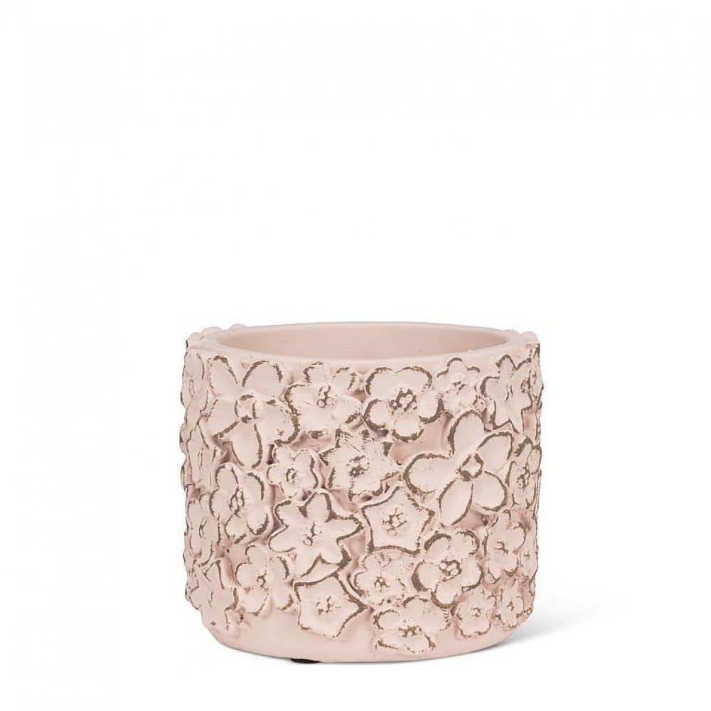 AB-27-FLOWER-606-SM 4.5 in. Small Florette Planter, Pink