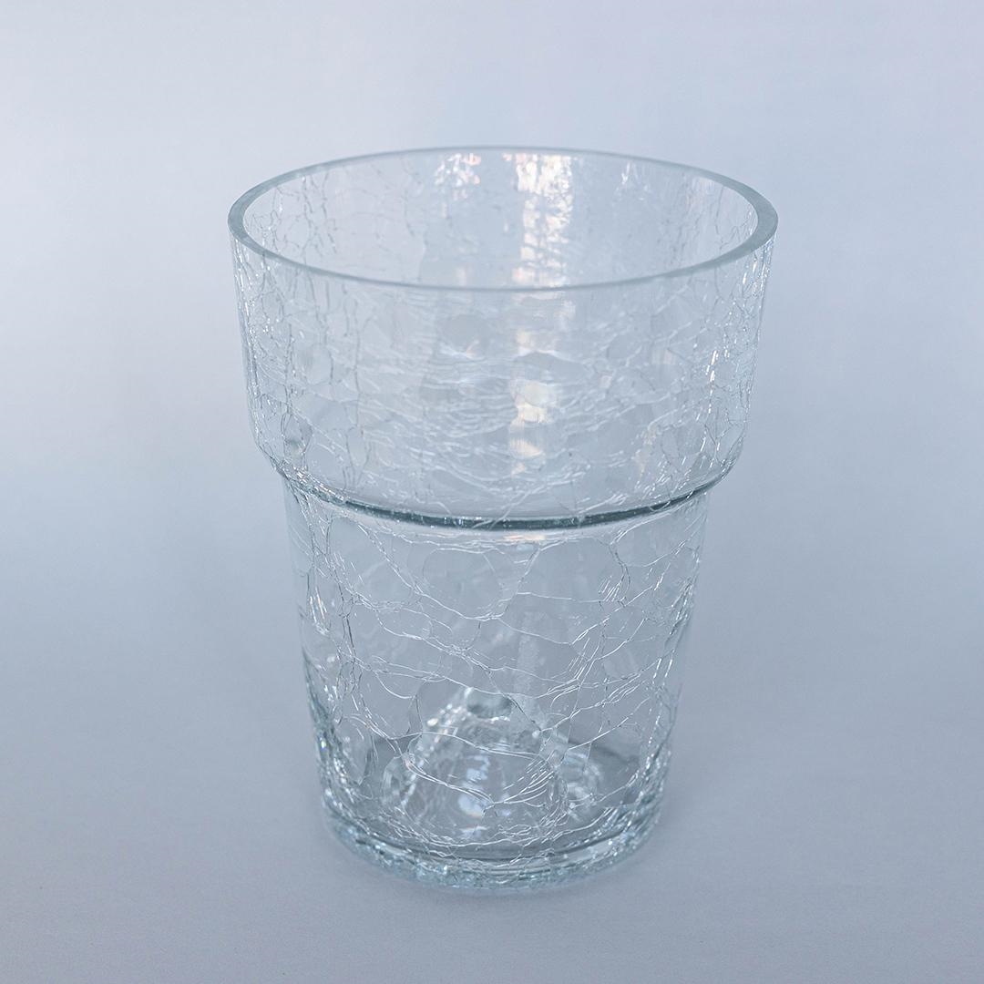 FP-DKL-017 Elegant With A Unique Cracked Texture Design Flower Planter