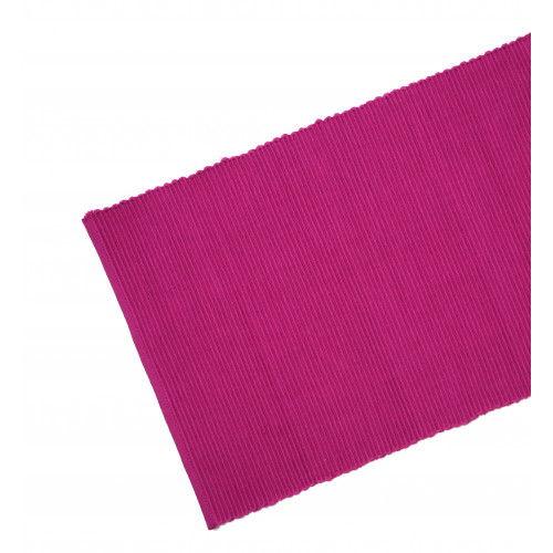 Picture of Mr. MJs Trading AG-07322-13x36 13 x 36 in. Ribbed Table Runner&#44; Magenta & Fuchsia