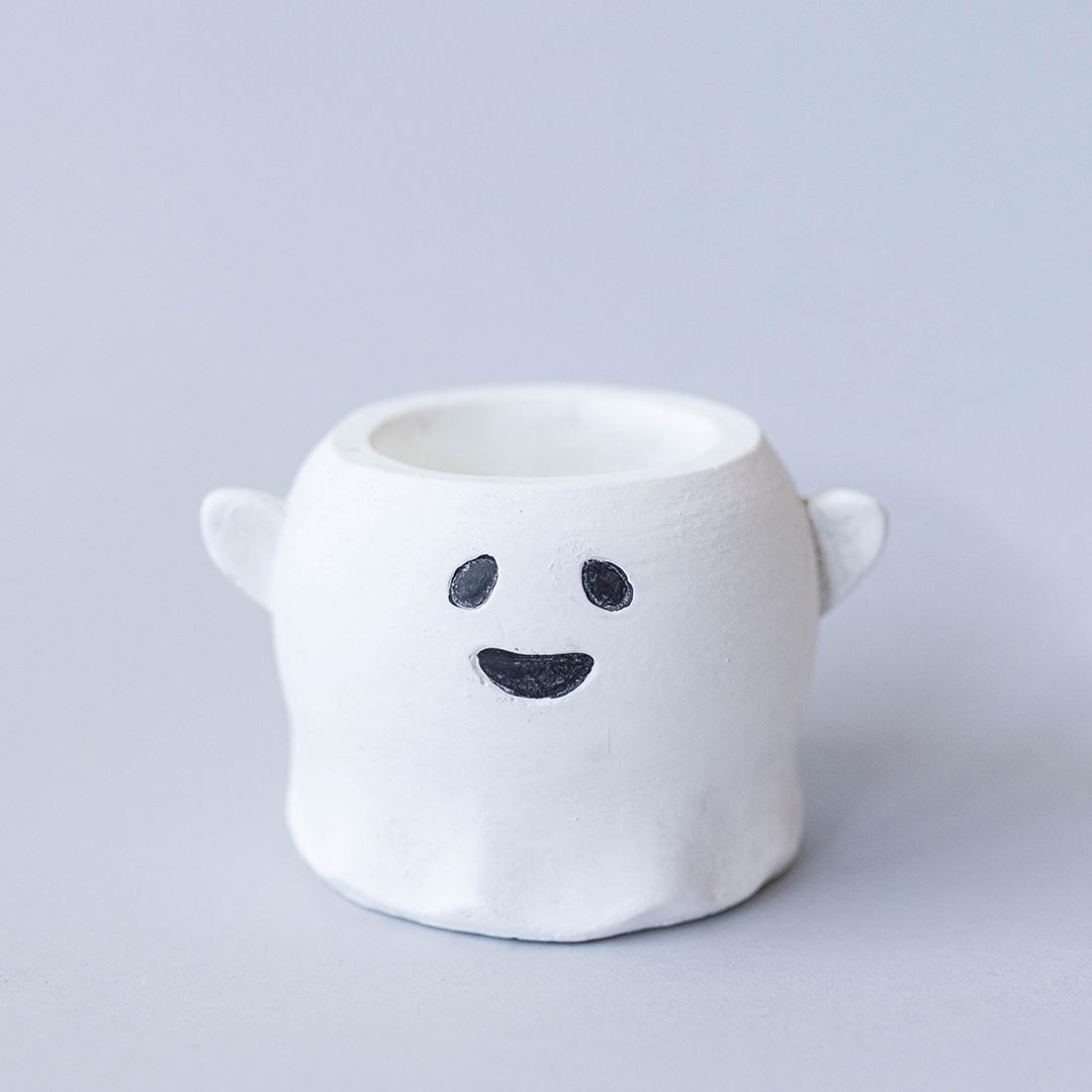 FP-CNP-393-Gh Happy Ghost Flower Pot Planter