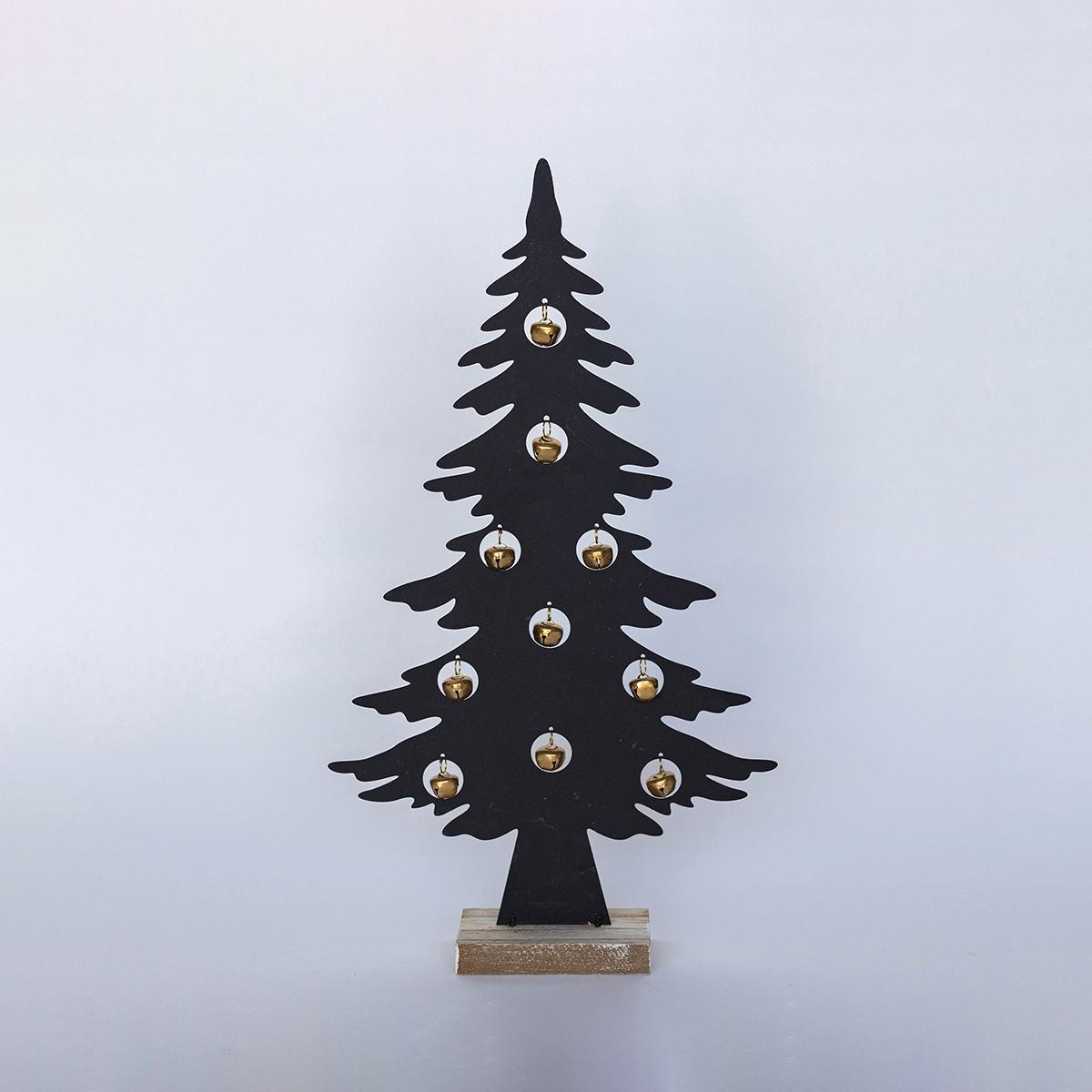 FP-HUS-644 Tree With Christmas Ball Bells Figurine