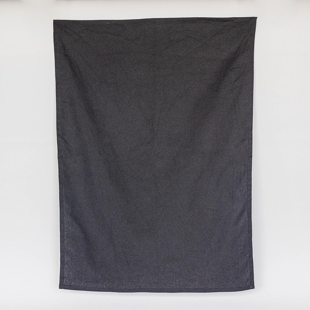 FP-IMT-283-T-BL Plain Black Cotton Tea Towel