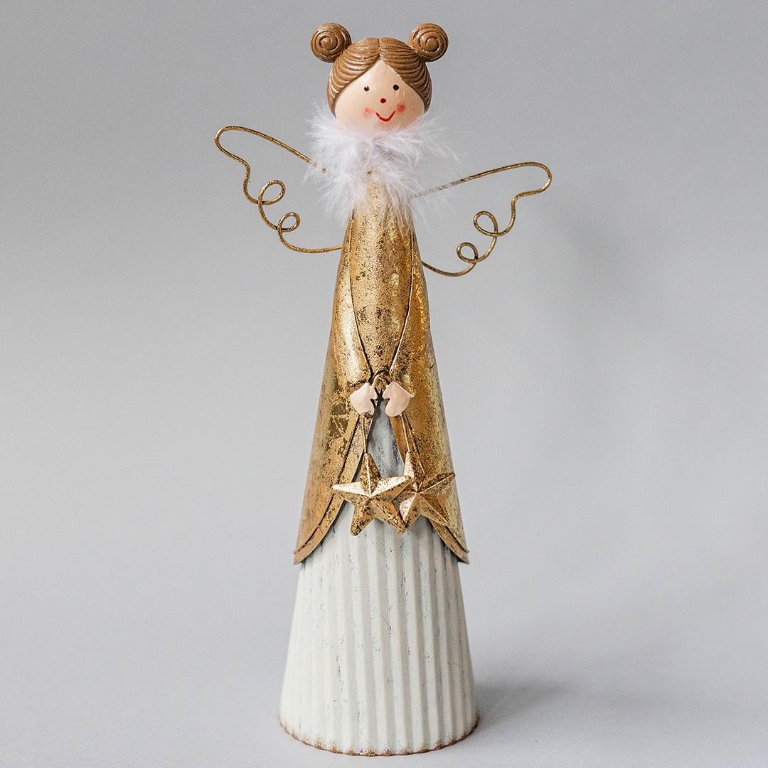 FP-HUS-605 Angel Holding Stars Figurine