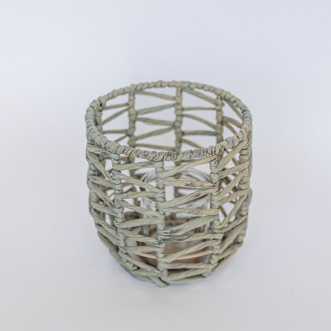 FP-MAC-192-Gr Willow Tea Light Candle Holder