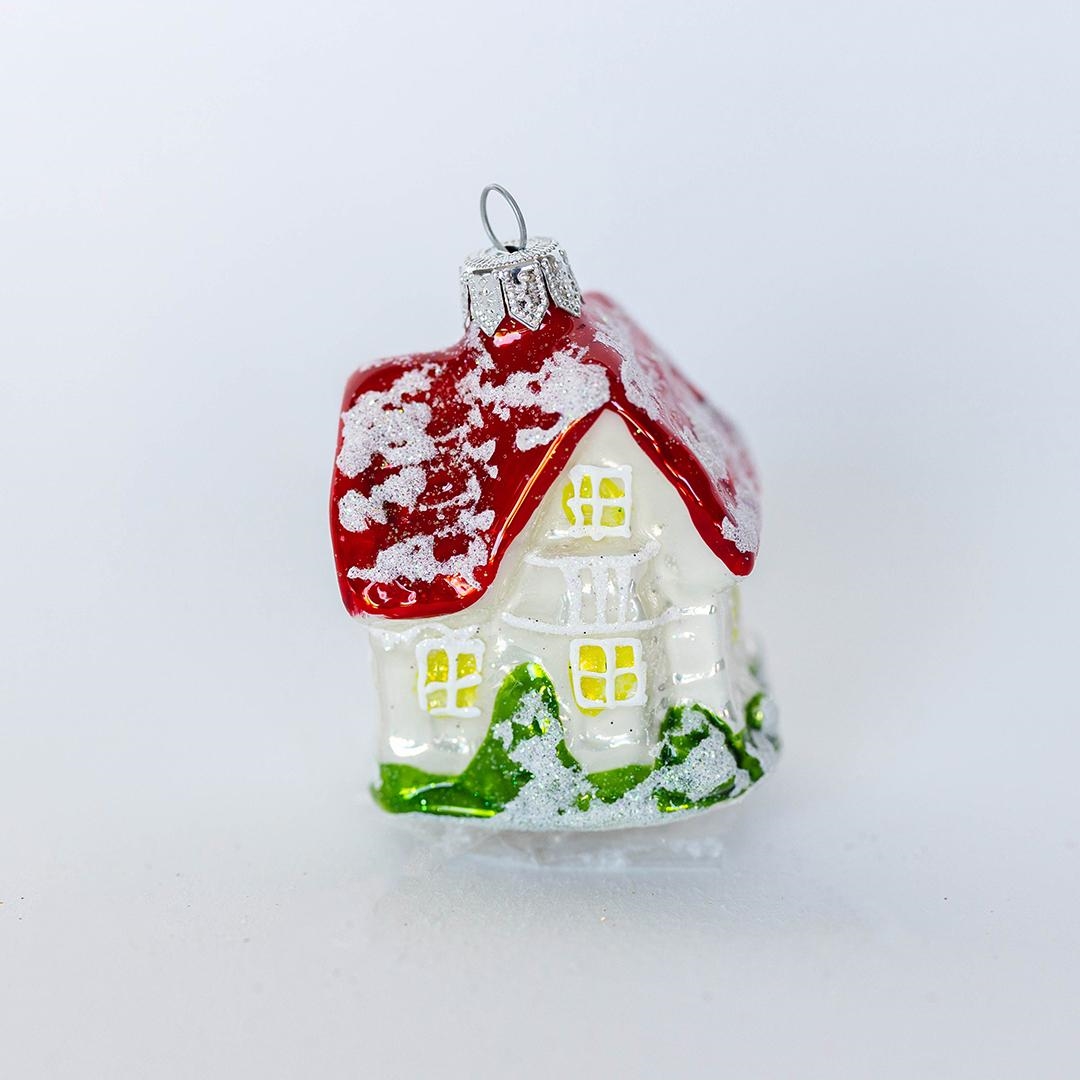FP-RBL-035 Snow Covered House Ornament