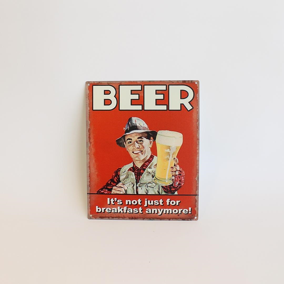 FP-MIN-508 Beer- ItS Not Just For Breakfast Anymore! Sign