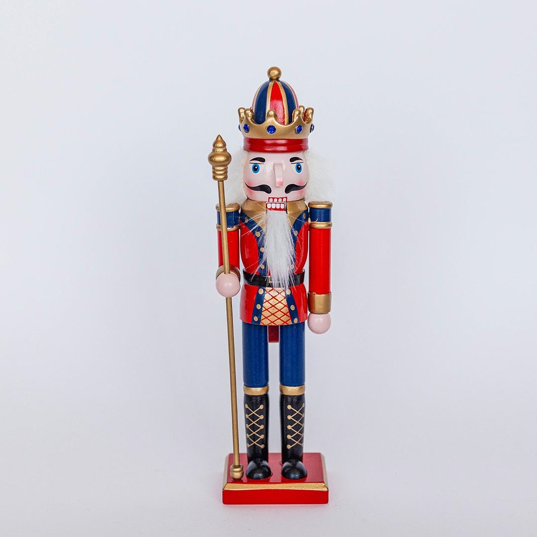 FP-GAS2407 Nutcracker Hold A Staff Decoration