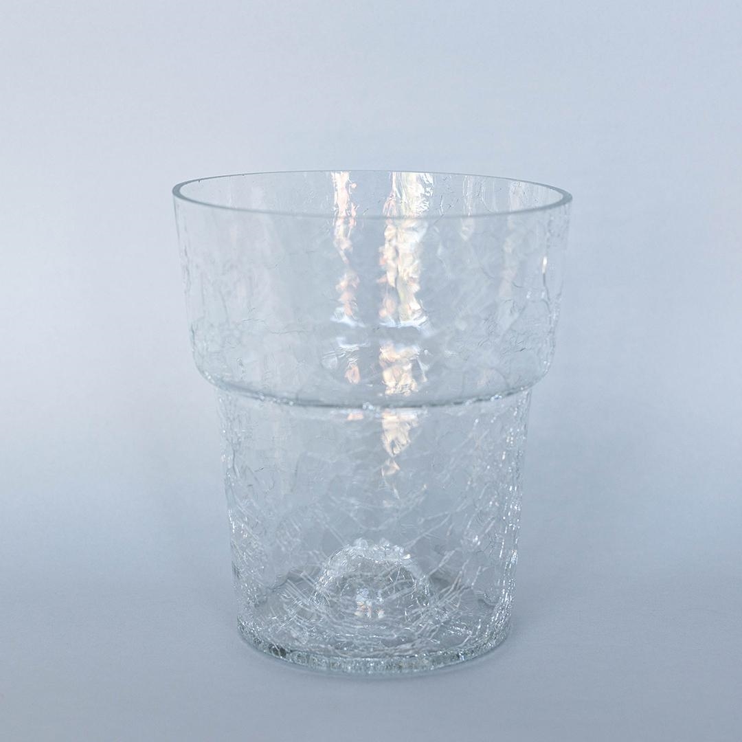 FP-DKL-016 Elegant With A Unique Cracked Texture Design Flower Planter