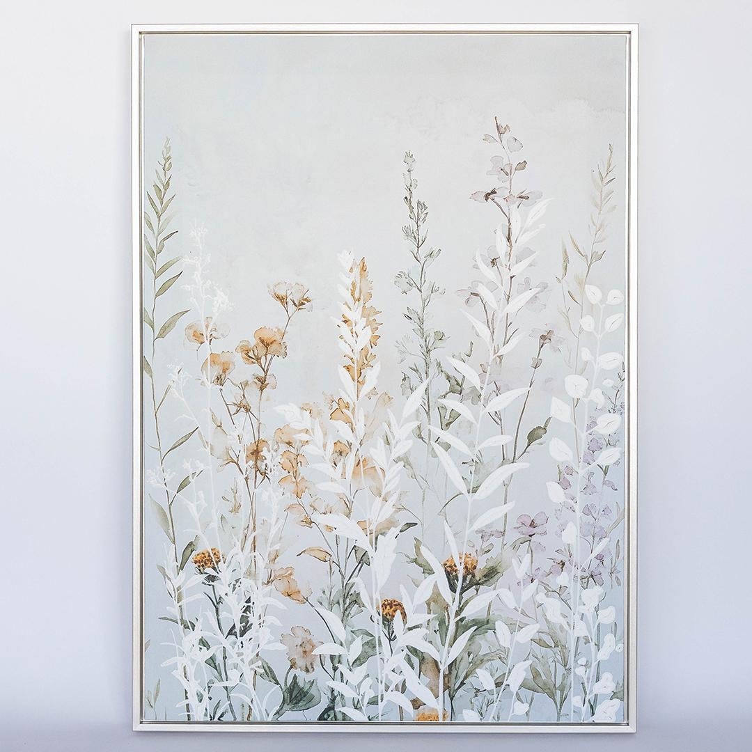 FP-XIN-119 Wild Flowers And Plants Canvas Print Framed Artwork