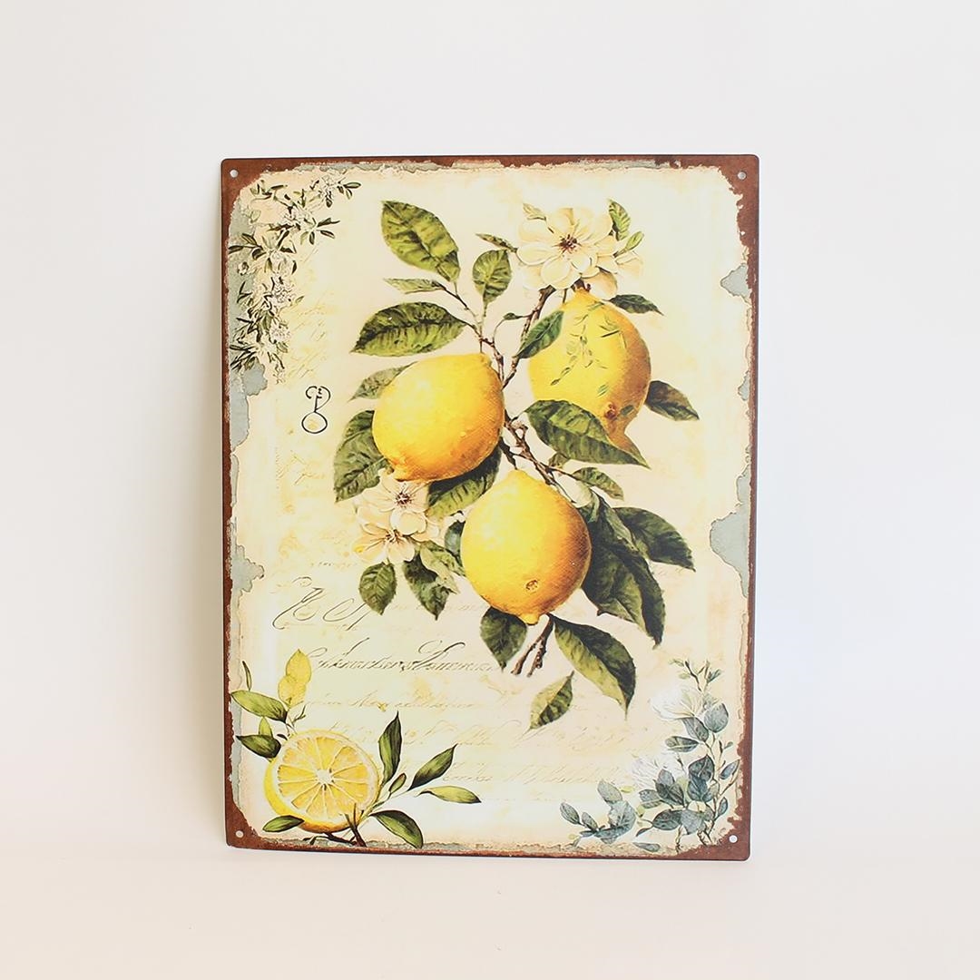 FP-MIN-445 Lemons On The Branch Wall Decor