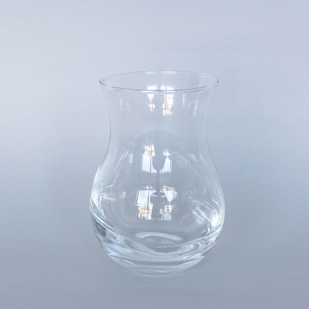 FP-DKL-009 Clear With A Classic Curved Shape Vase