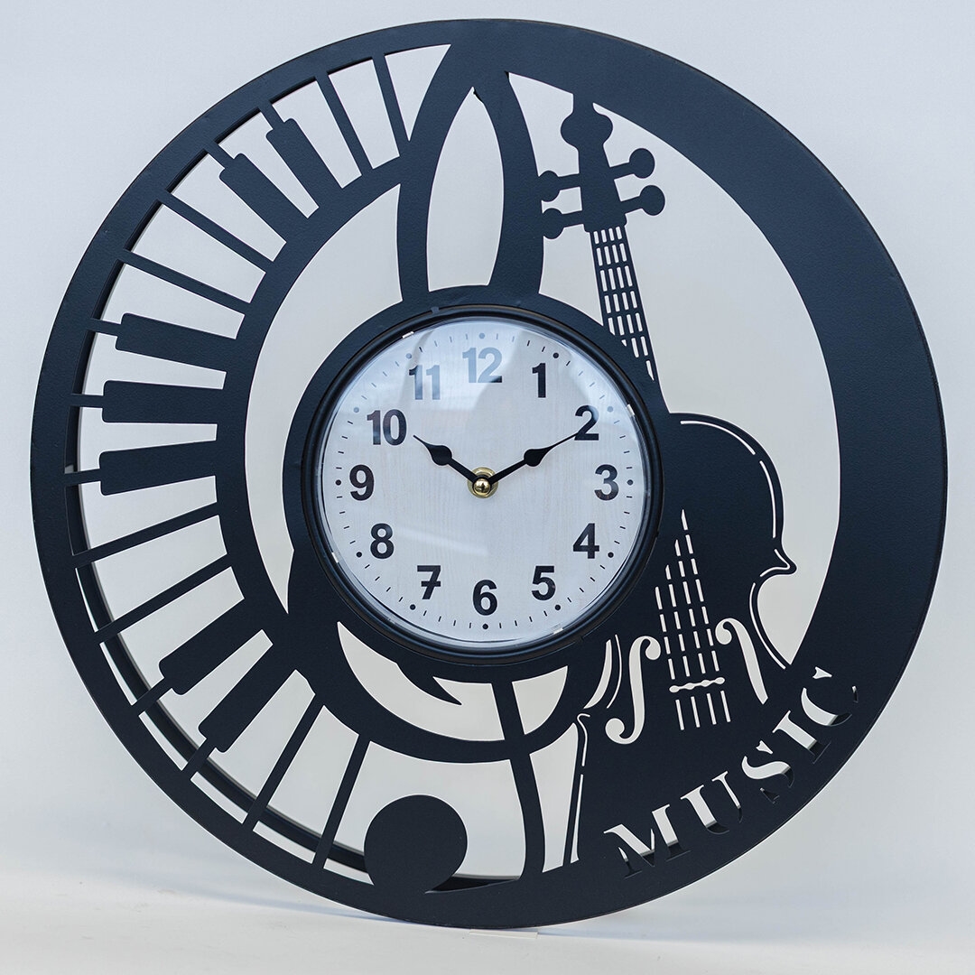 FP-MIN-389 Music Themed Wall Clock