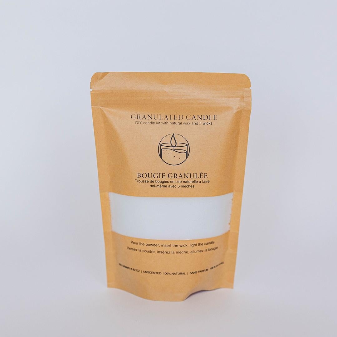 FP-WAX-001 Diy Kit- 5 Wicks And Granules Candle