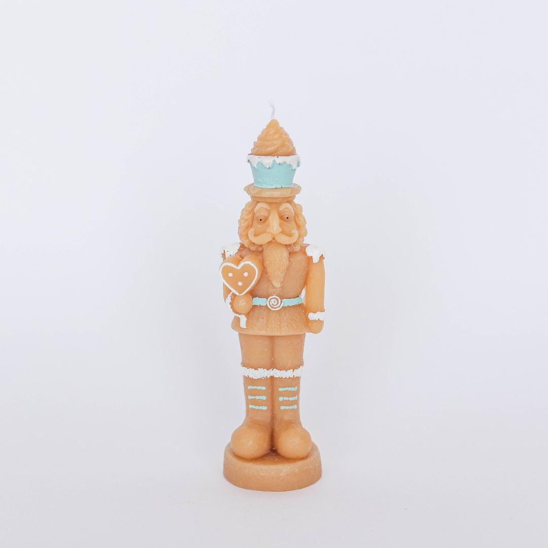 FP-DOU2404 Nutcracker Wearing A Cupcake Hat Candle