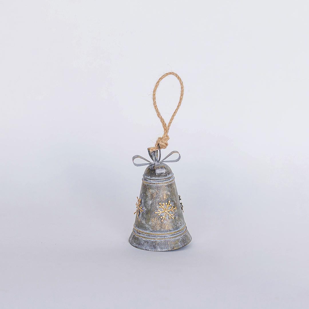FP-HUS-690 Hanging Bell With Snowflake Ornament
