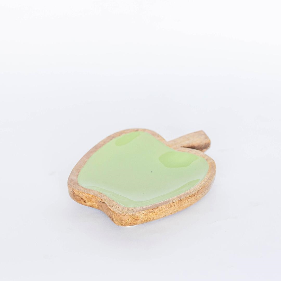 FP-ULCR-010 Green Apple Shaped Tray