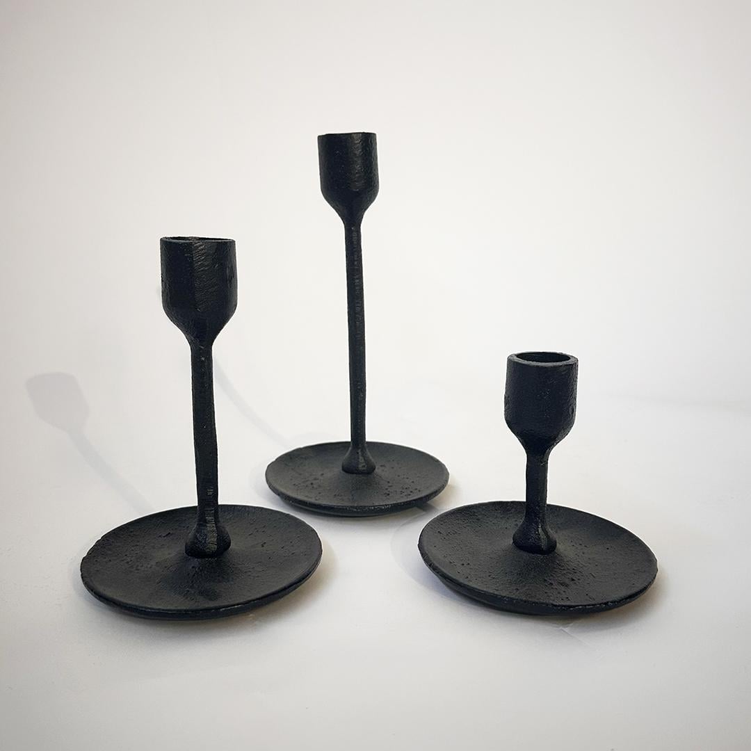 FP-KIN-301 Set Of 3 Various Sizes Taper Candle Holder