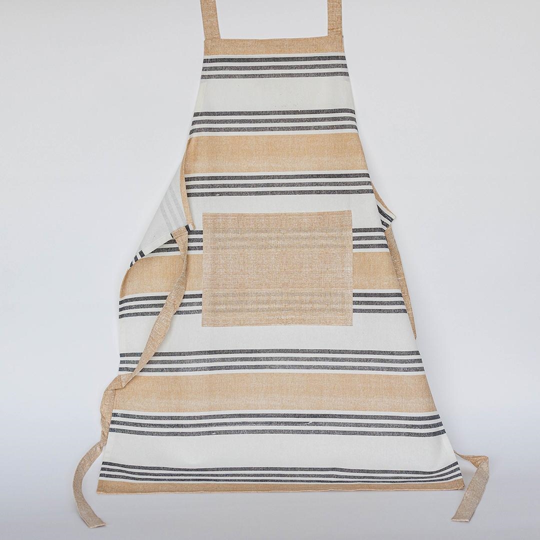 FP-IMT-284-A-M Striped With Front Pocket Apron