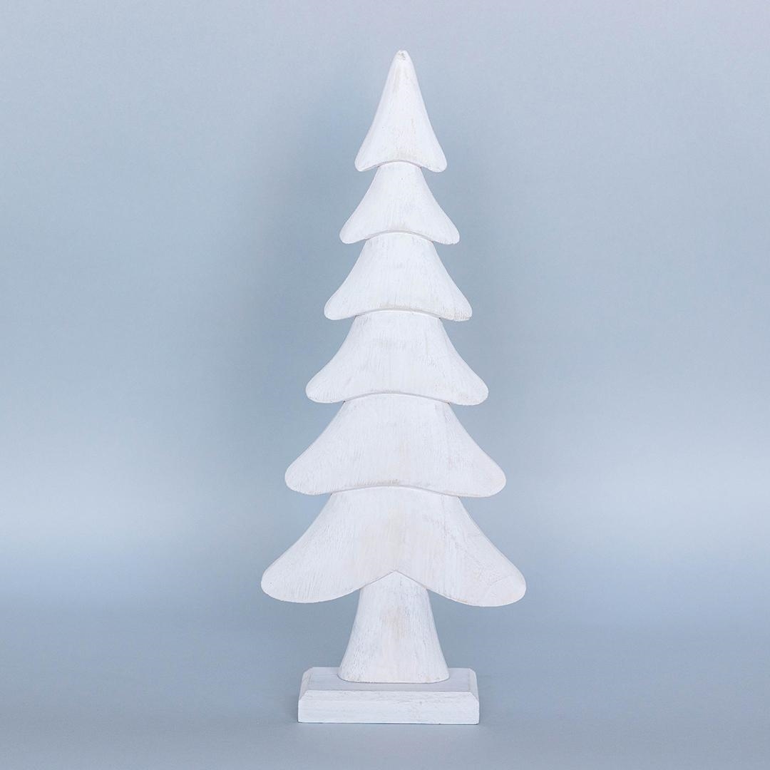 FP-HUS-662-L Carved Tree On A Base Figurine