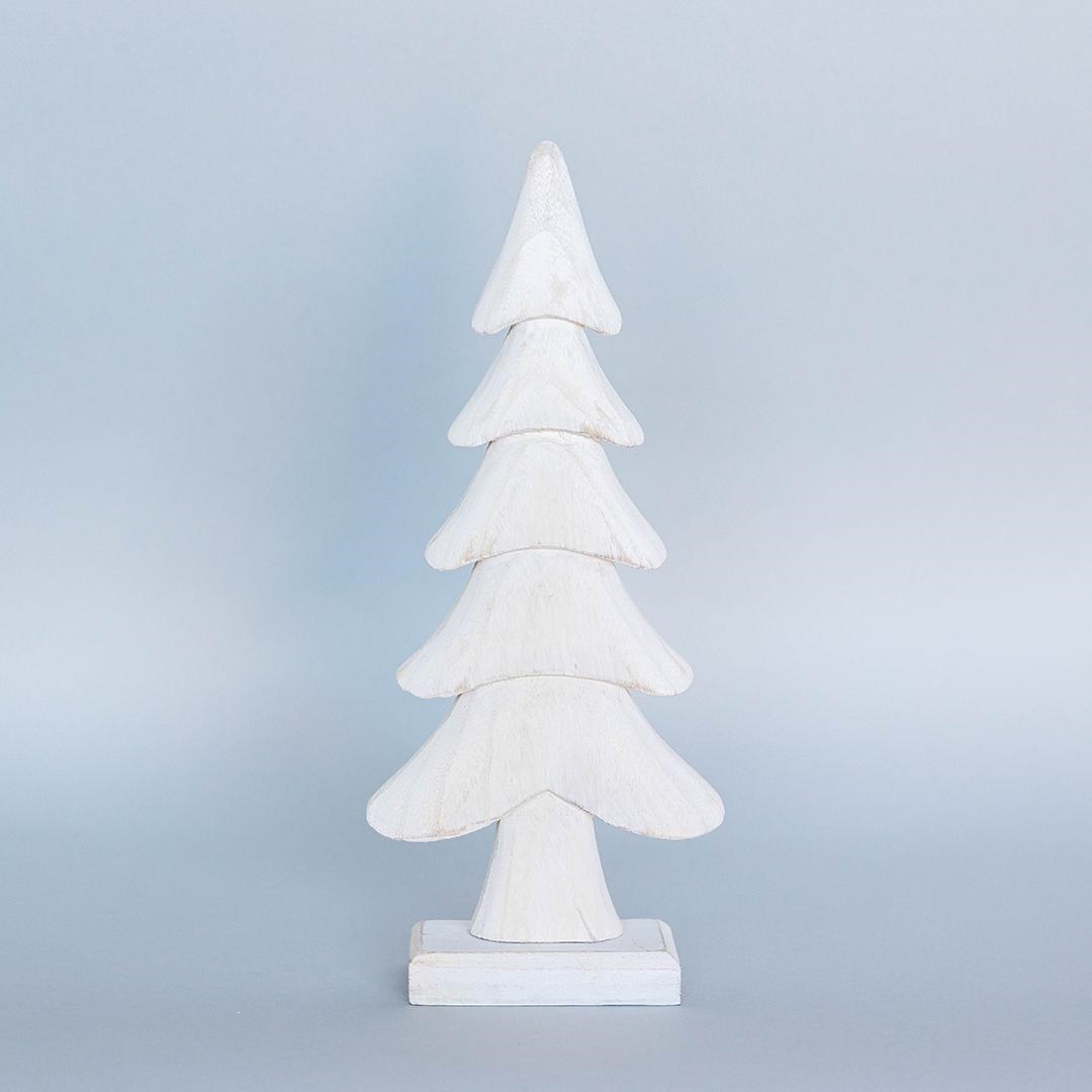 FP-HUS-662 Carved Tree On A Base Figurine