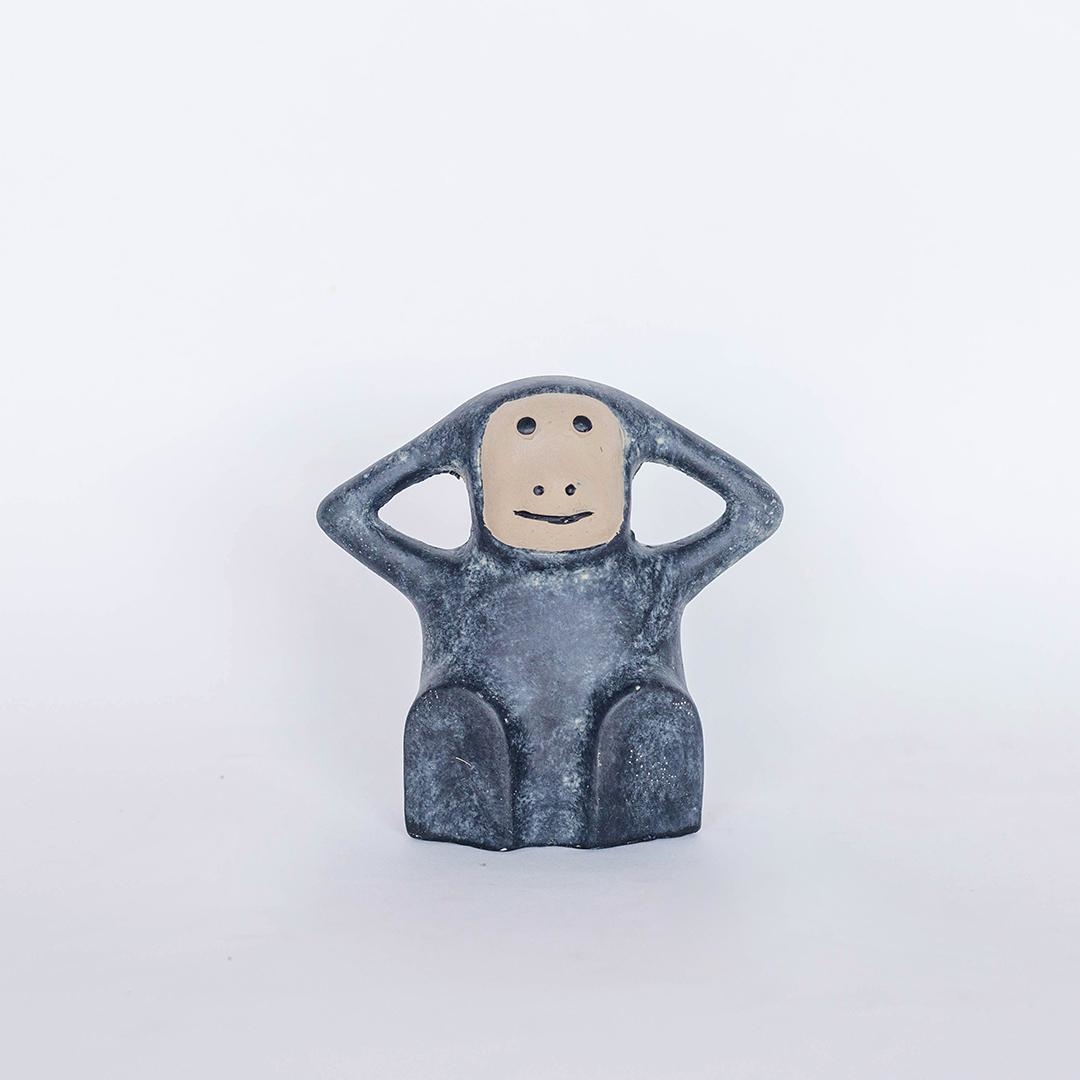 FP-CNP-375 Monkey With Hands Behind Back Figurine