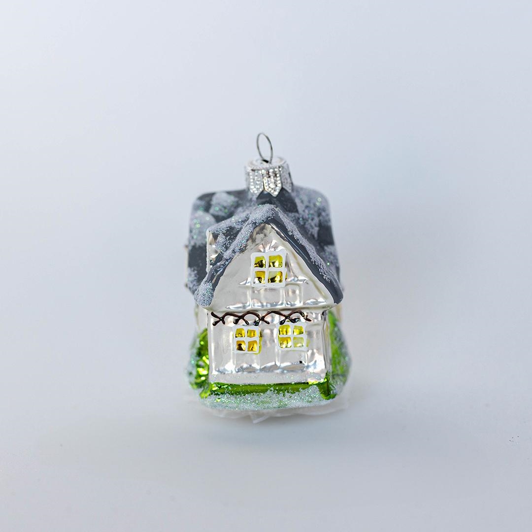 FP-RBL-036 Snow Covered House Ornament