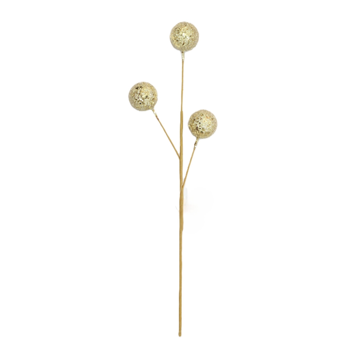 AI-FL7233GO Glitter Gold 3 Ball Ornaments Pick