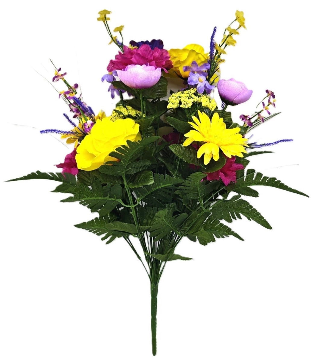 AI-FL7190 Mixed Roses- Mums- Lilies- Azaleas And Florets Artificial Flowers