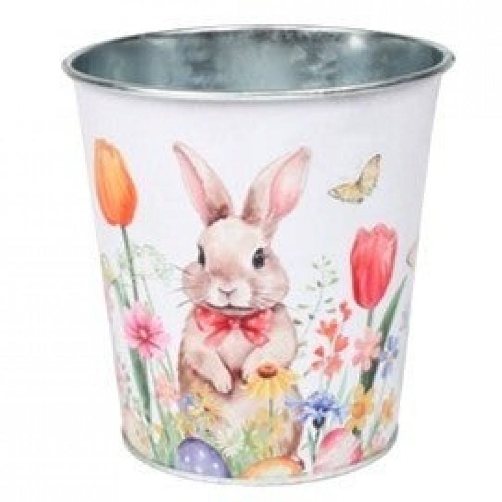 AI-GA3500-512 Bunny In A Field Of Flowers Bucket