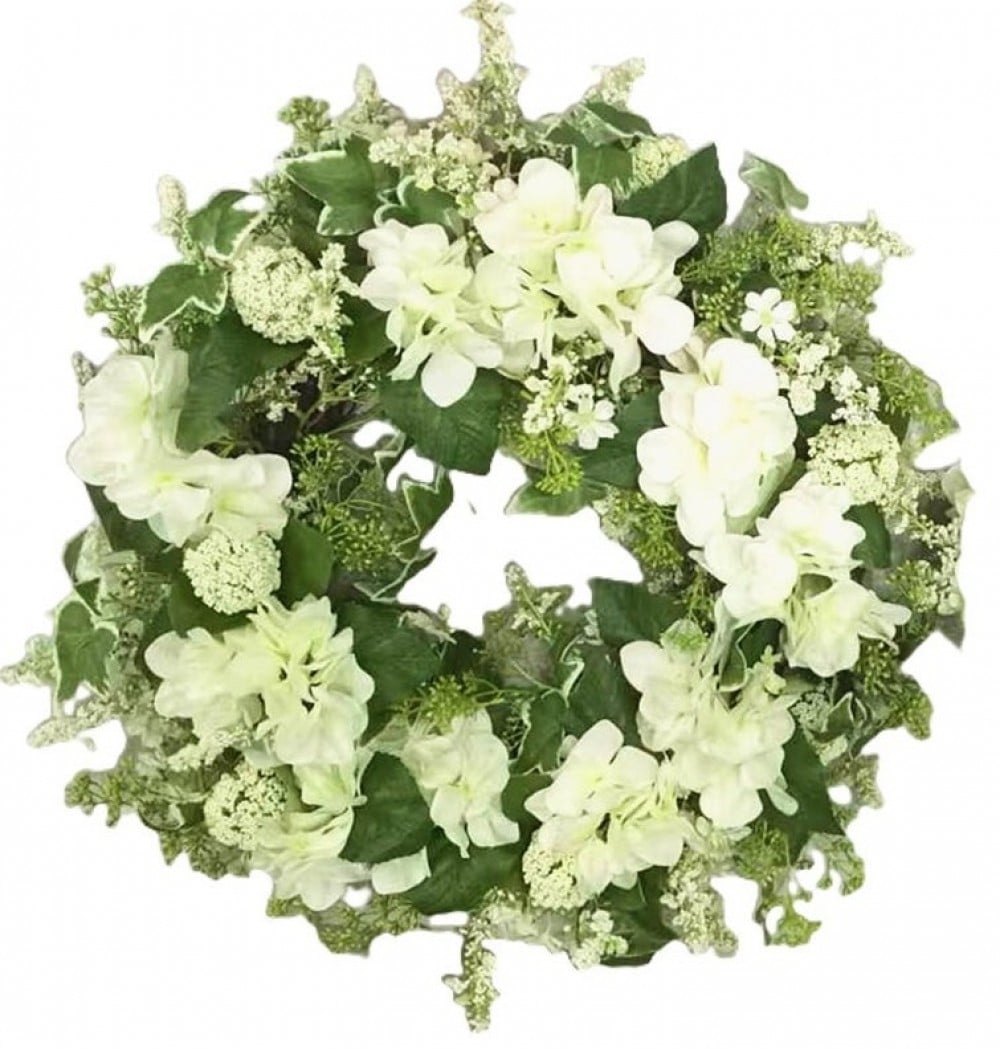 AI-FL7207 Hydrangeas And Greenery Wreath