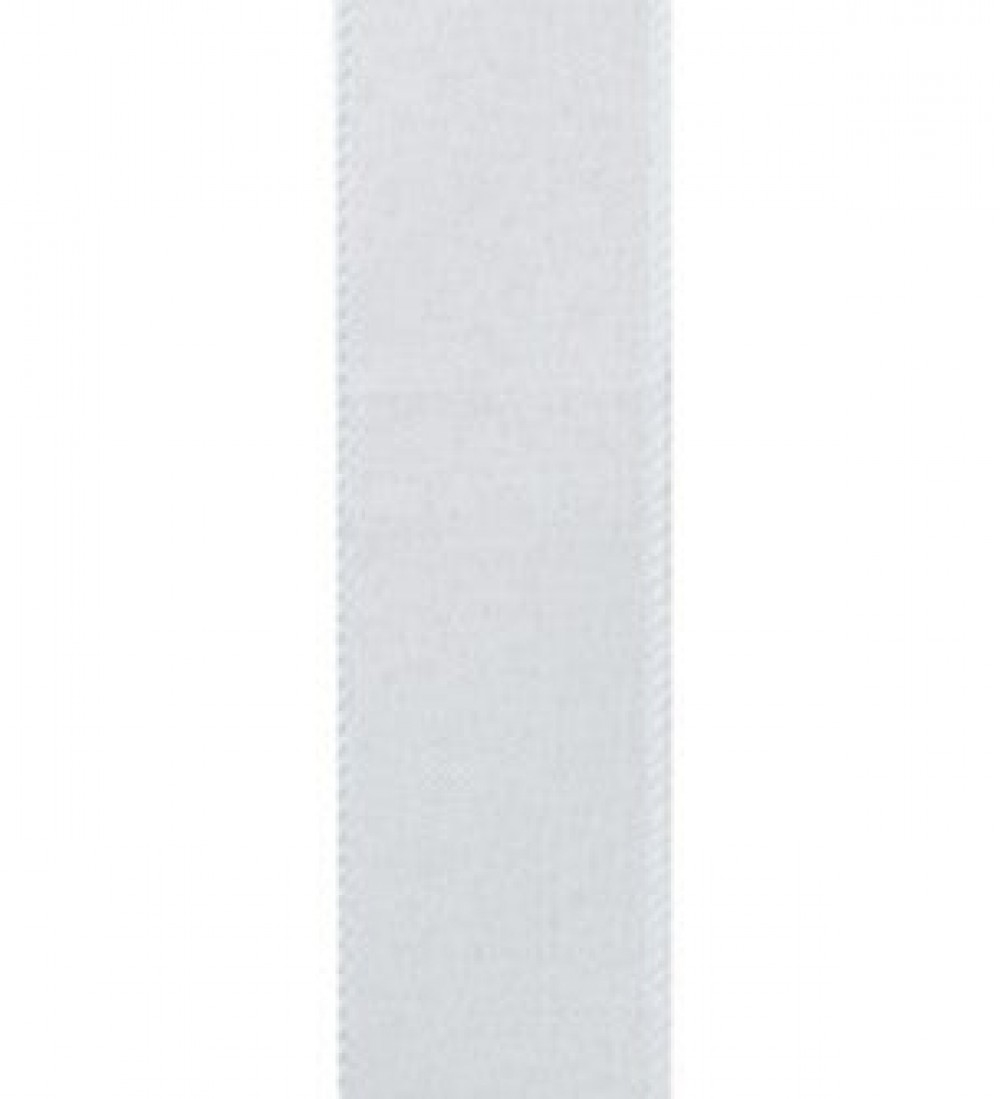 AI-6289029 1.5in(s) X50Yds White Linen Wired Ribbon