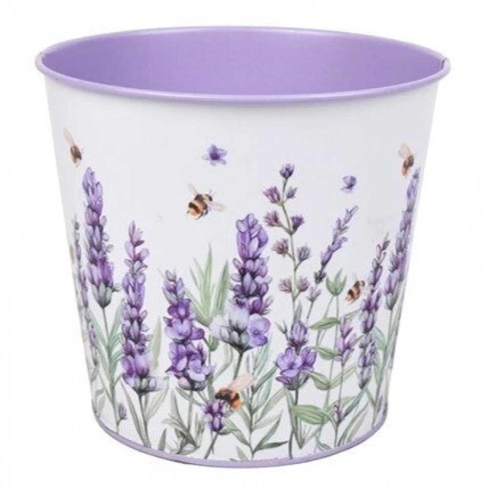 AI-GA3500-4030 Lavender Field Printed Metal Bucket
