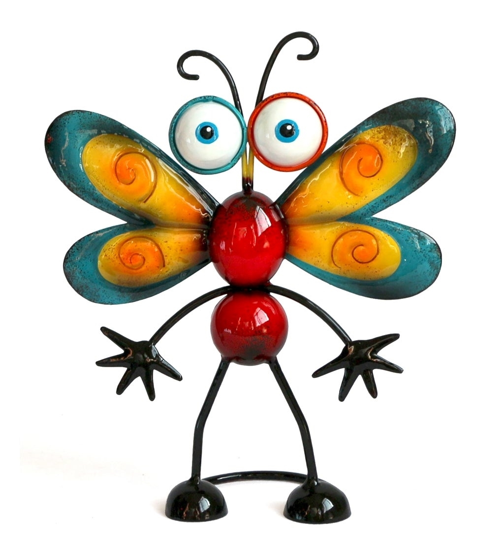 AI-GG9636 Comical Butterfly Garden Sculpture