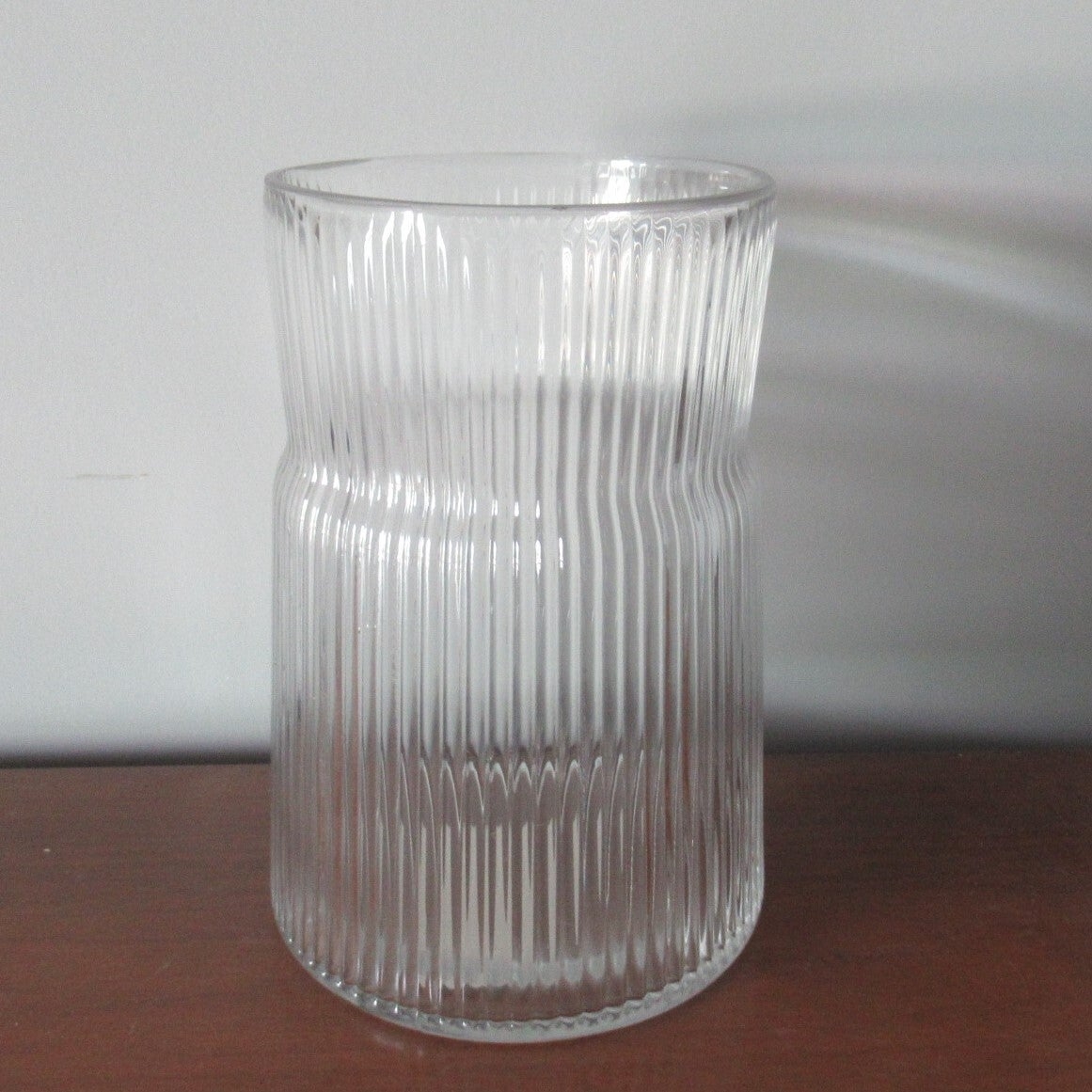 AI-GL501 Ribbed Utility Glass Vase