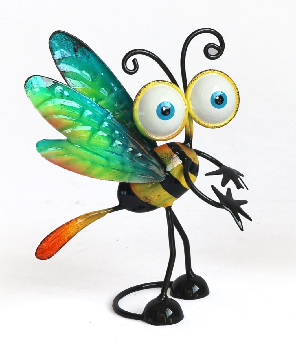 AI-GG9637 Comical Honeybee Garden Sculpture