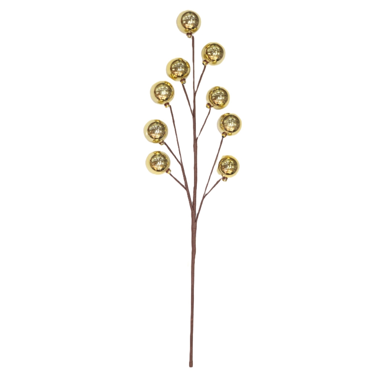AI-FL7234GO 9 Ball Ornaments Christmas Pick