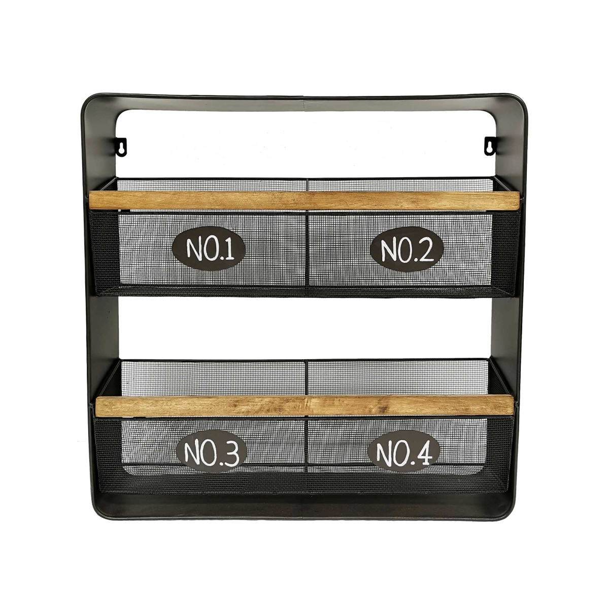 BM-JF2071 Organizer With Numbered Bins Wall Shelf