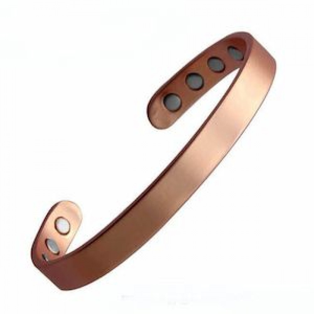 MJ-KSBG26 Plain Antique Brushed Finished Style #2 Copper Bangle