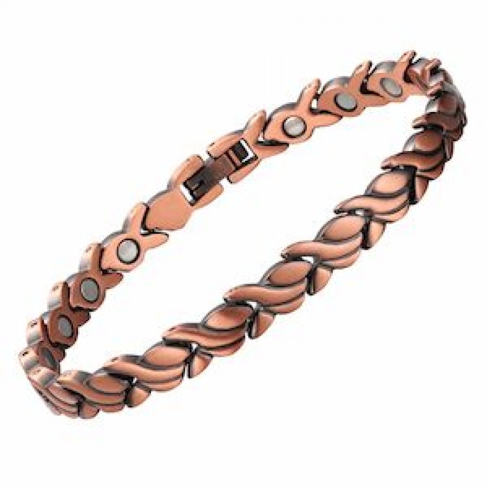 MJ-KSBR131 Floral Pattern Copper Bracelet