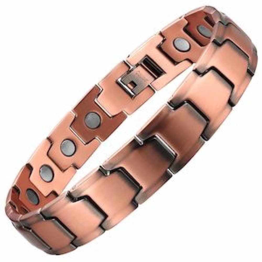 MJ-KSBR128 Pavement Style Copper Bracelet