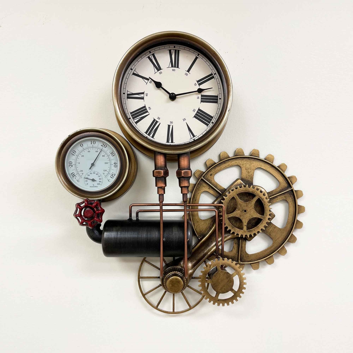 BM-WC1969 Steampunk Gears Wall Clock