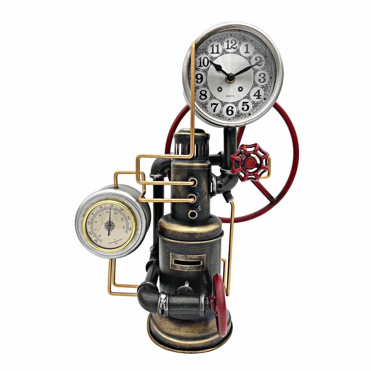 BM-TC3012 Steampunk Look Table Clock