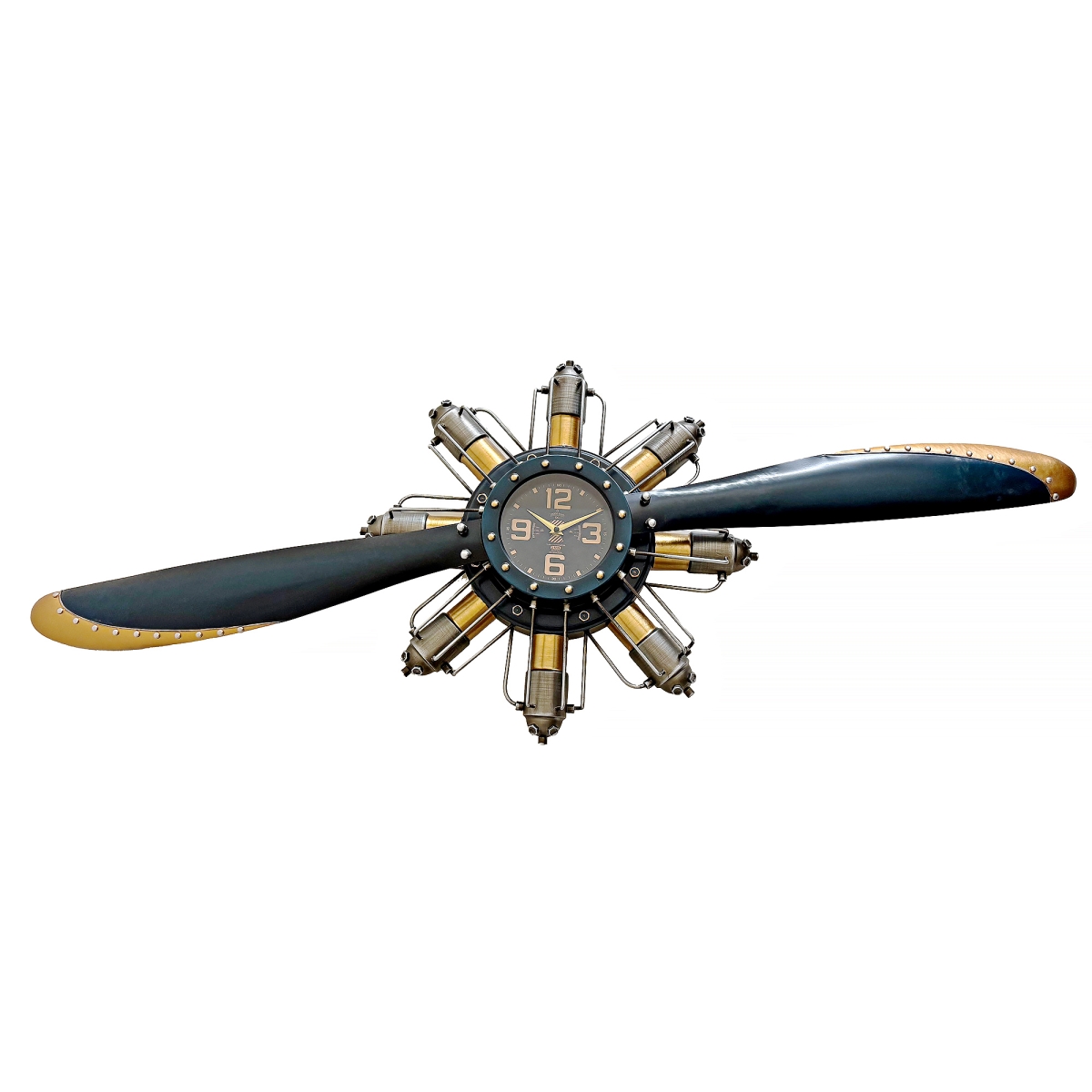 BM-WC1108 Vintage Airplane Propeller Wall Clock