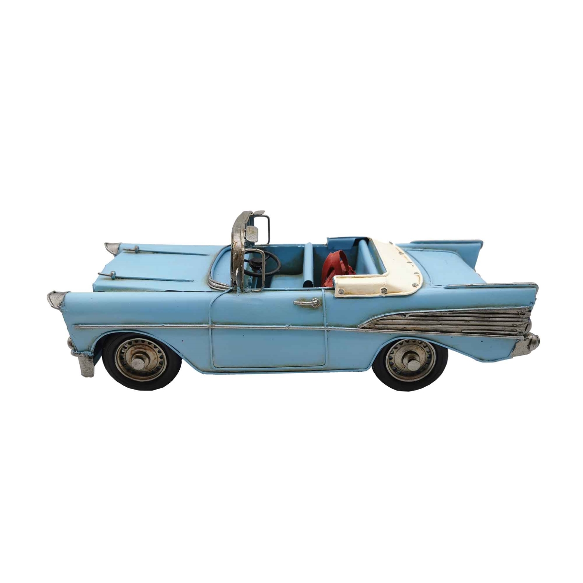 BM-RD2044 Vintage Look Blue Convertible Figurine