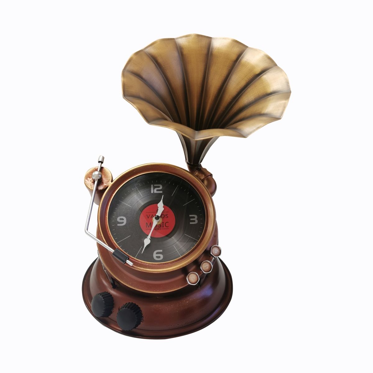 BM-TC1964 Gramaphone Shaped Table Clock