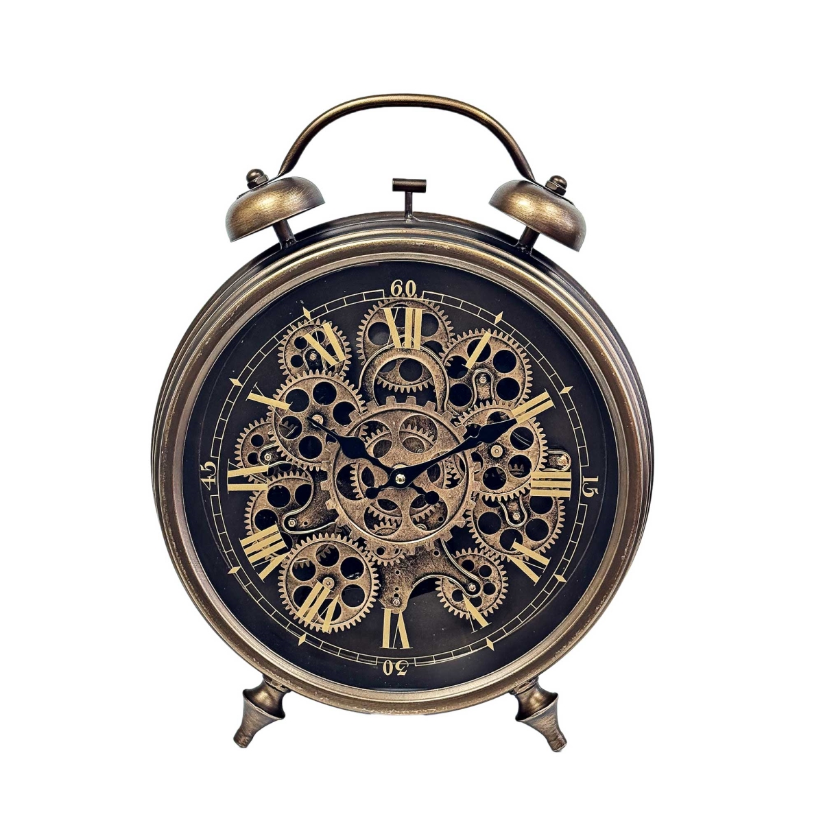 BM-TC3033 Bronze Moving Gears Table Clock