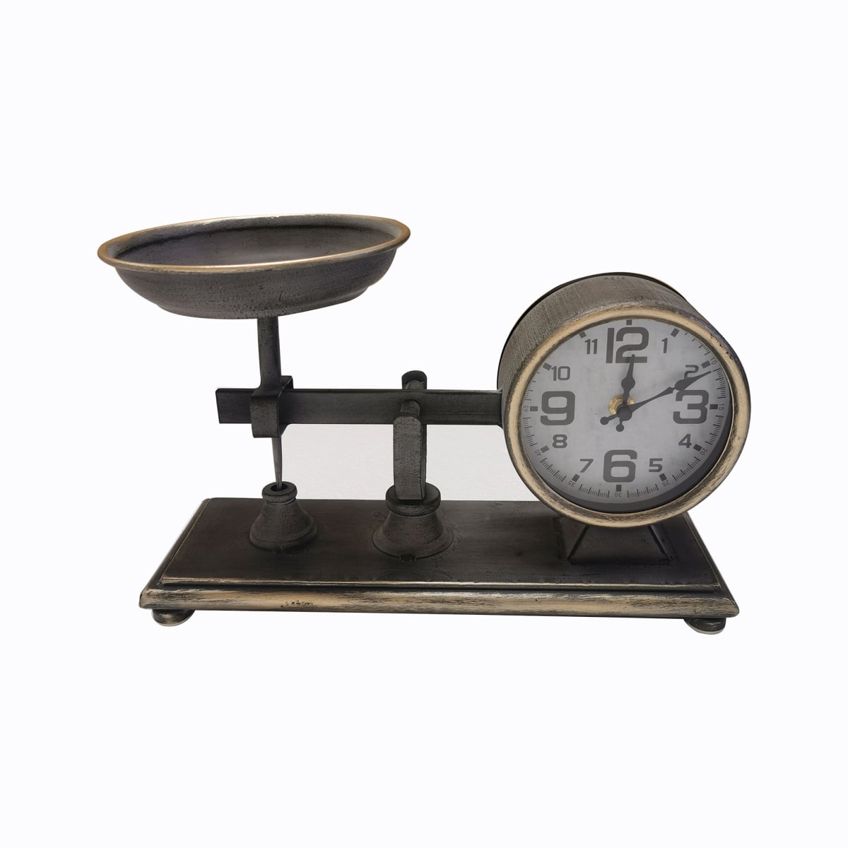 BM-TC1967 Scale Inspired Vintage Table Clock